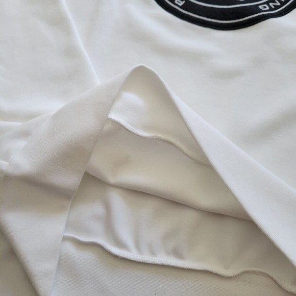 New LG Polo Ralph Lauren World Cup Racing Alpine Crew Neck Royal White Sweater - Picture 4 of 5